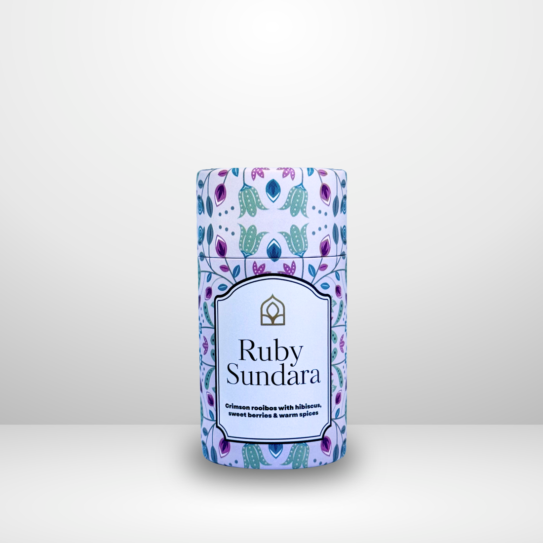 Chai Society Ruby Sundara loose leaf rooibos blend canister